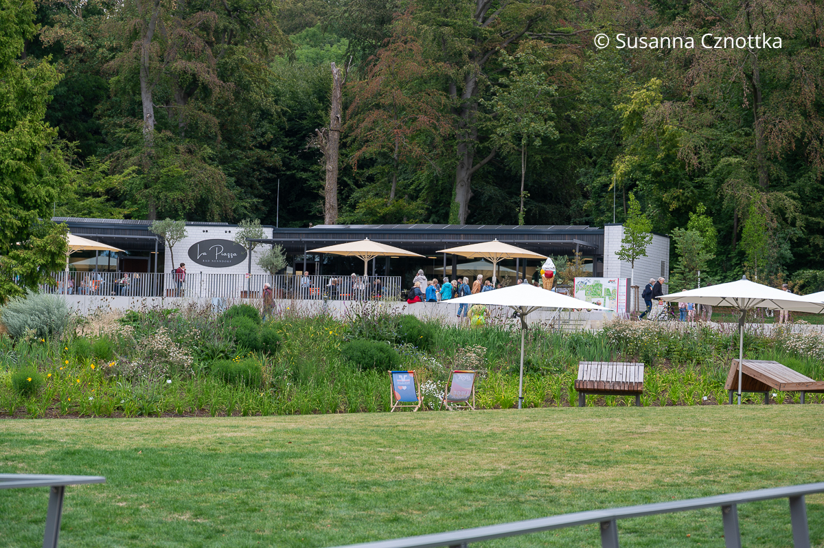 Die sanierte Liegehalle in Bad Nenndorf Die sanierte Liegehalle in Bad Nenndorf