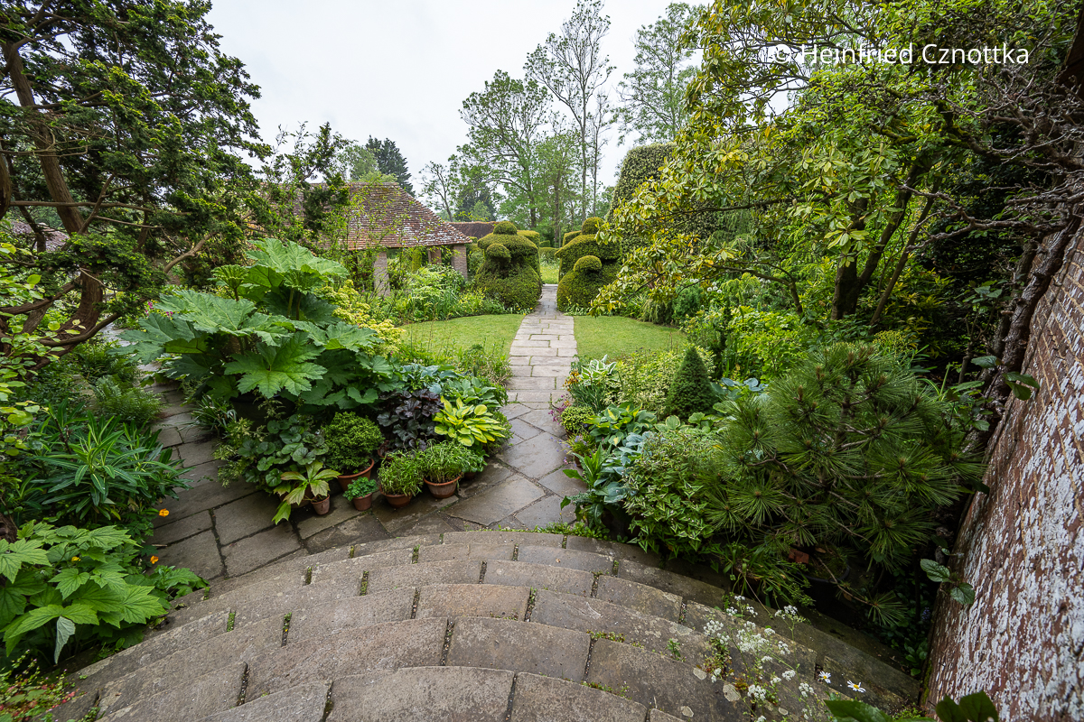 Der Blaue Garten in Great Dixter
