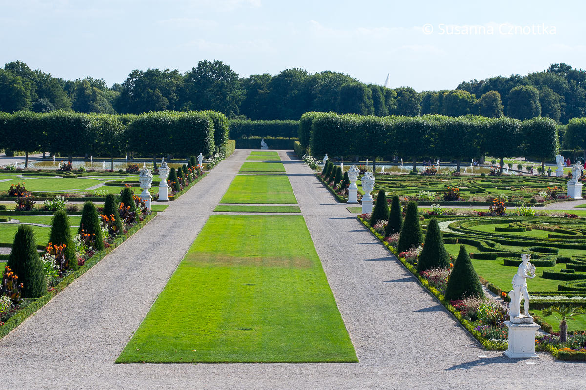Sichtachse im Großen Garten in Hannover Herrenhausen