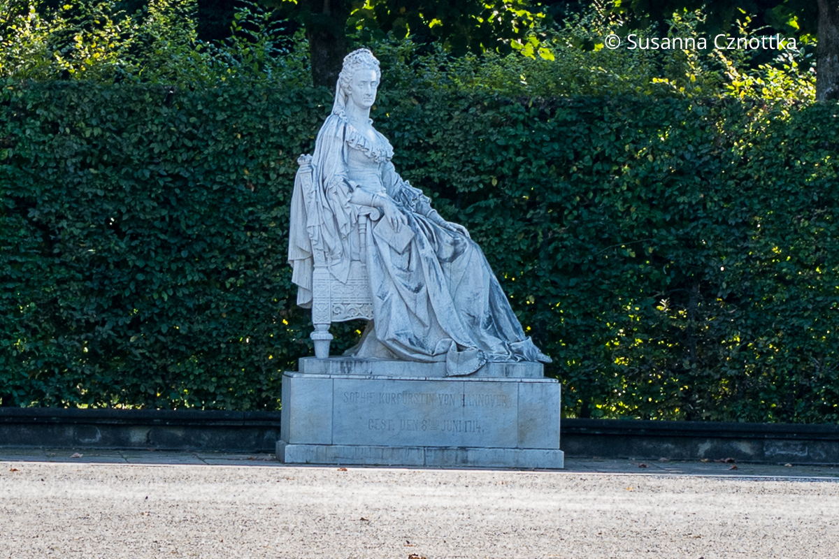 Denkmal der Kurfürstin Sophie von der Pfalz im Großen Garten, Hannover