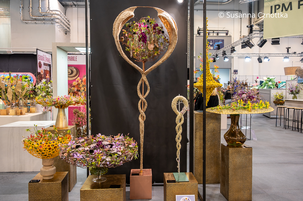 Floristische Ausstellung auf der IPM Essen