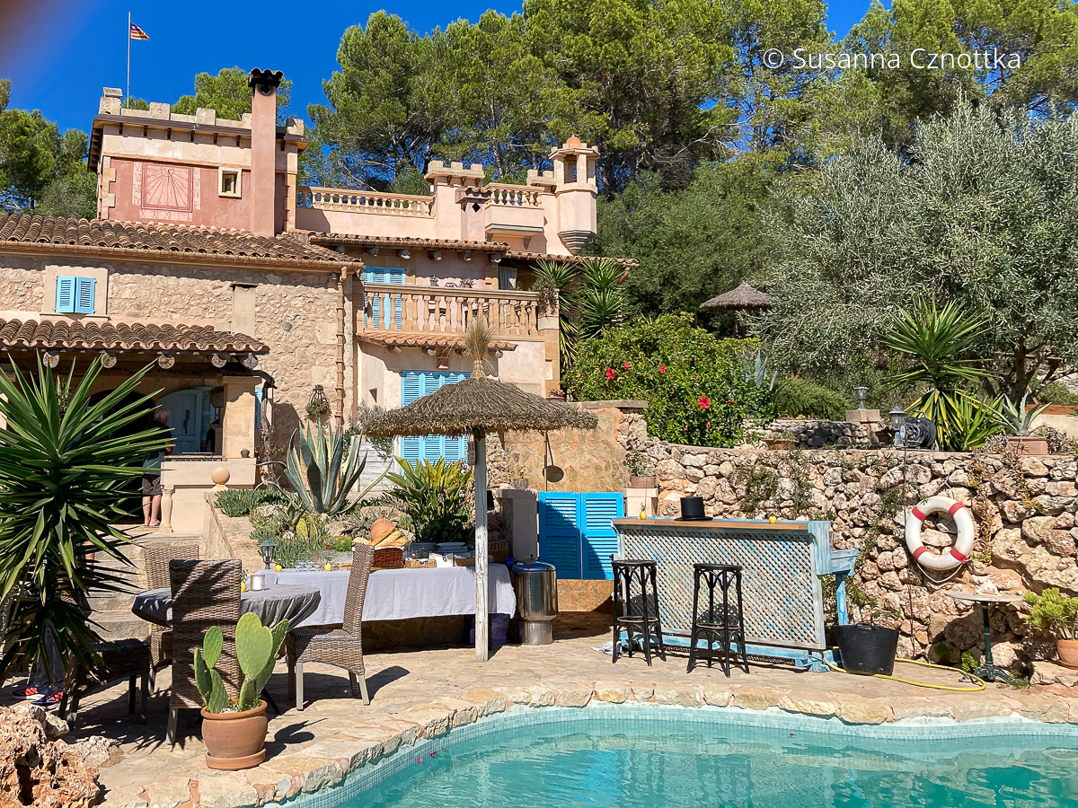 Mediterraner Garten auf der Finca auf Mallorca