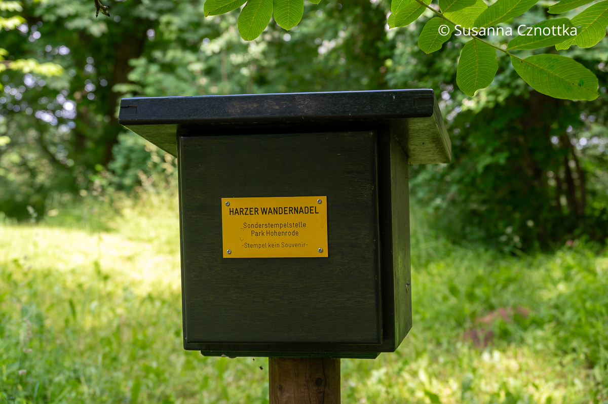Stempelkästchen für die Harzer Wandernadel